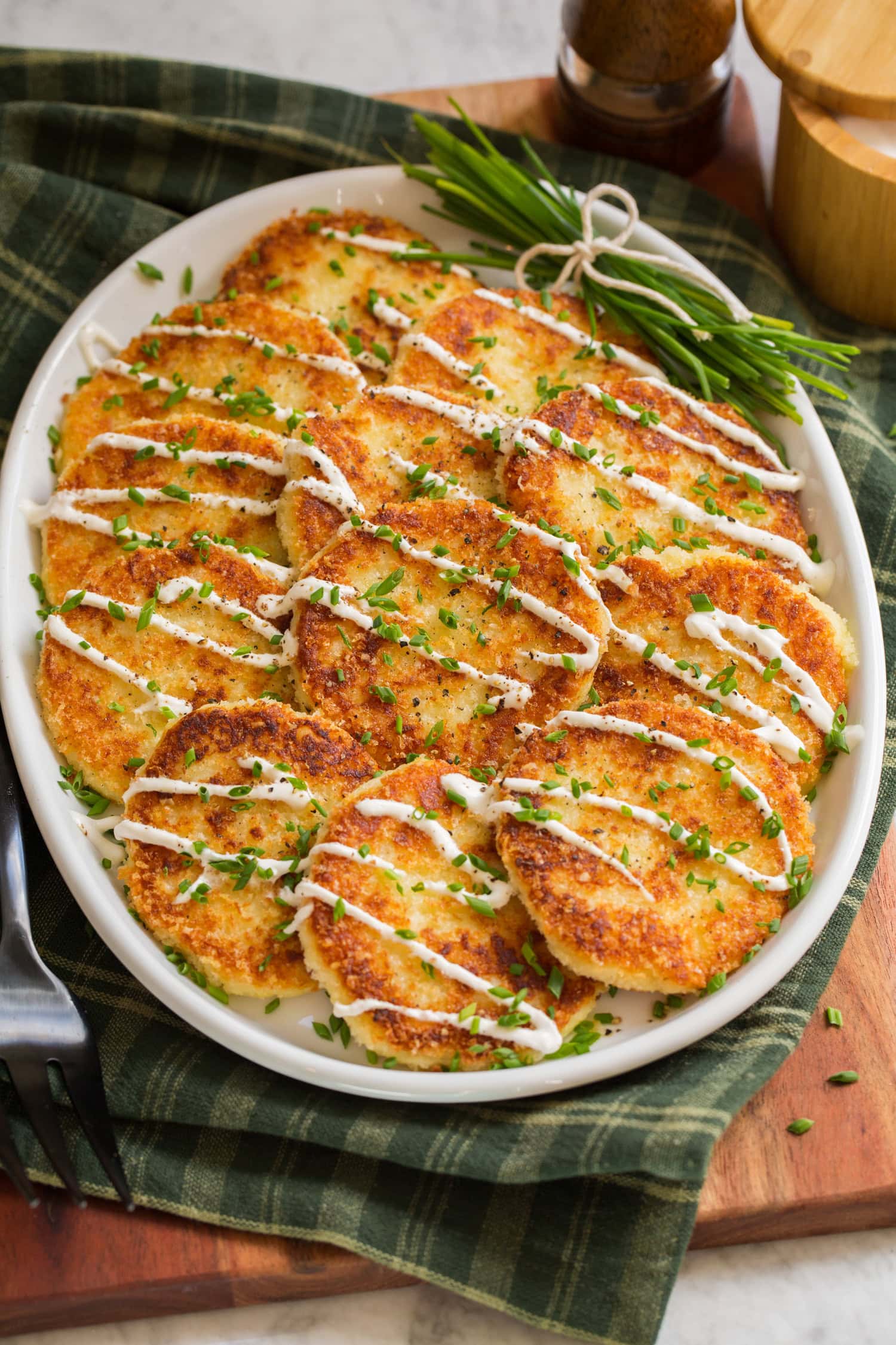 Mashed Potato Cakes - Cooking Classy