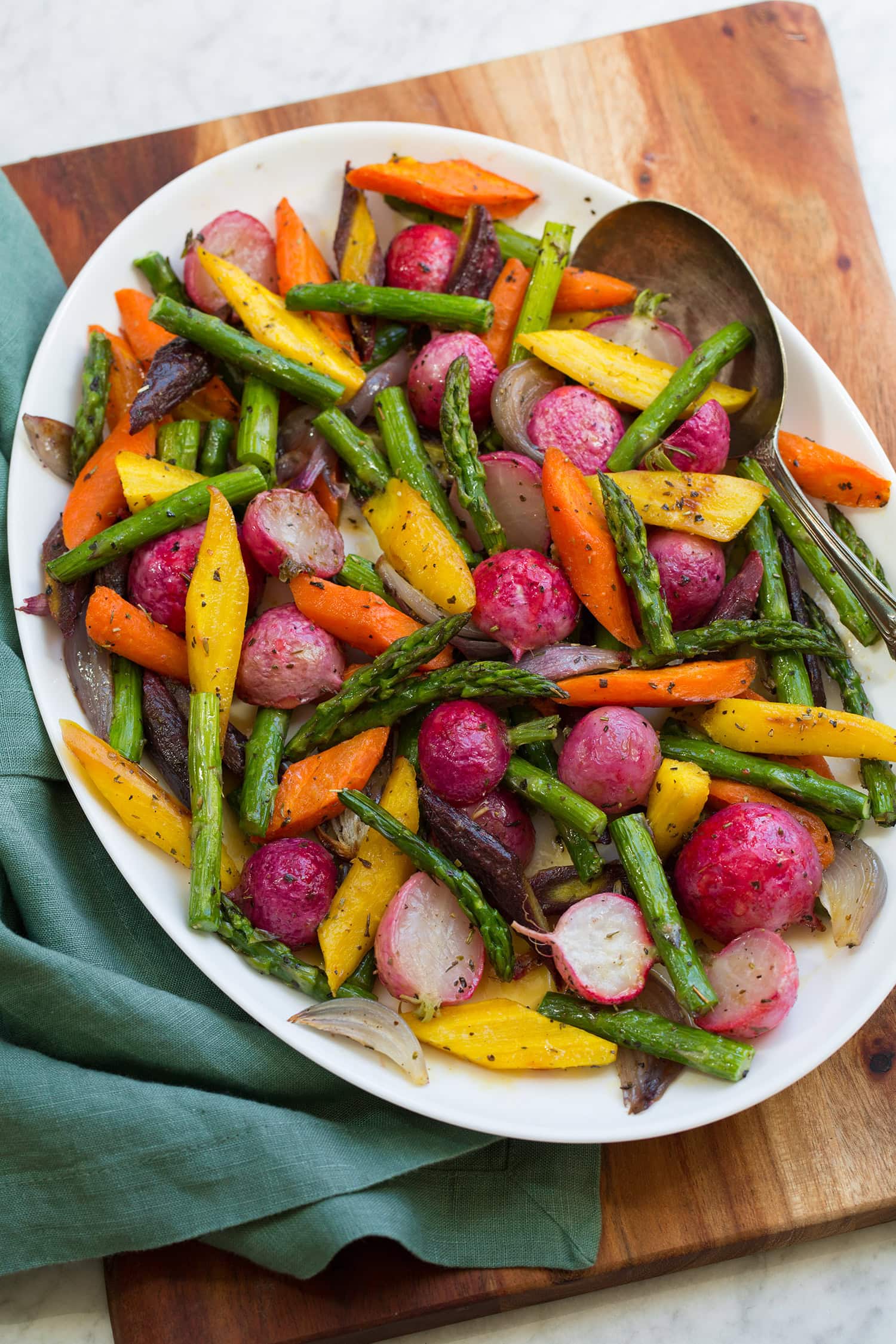 Roasted Spring Vegetables - Cooking Classy