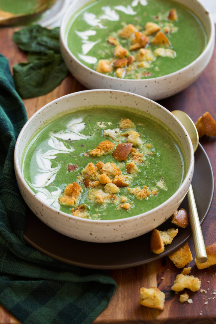Spinach Soup (That’s Actually SO Good!)